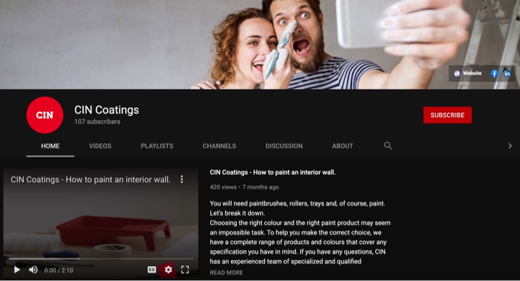 CIN Launches YouTube Channel