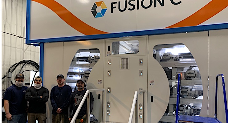 Yellowstone Plastics installs PCMC Fusion C flexo press