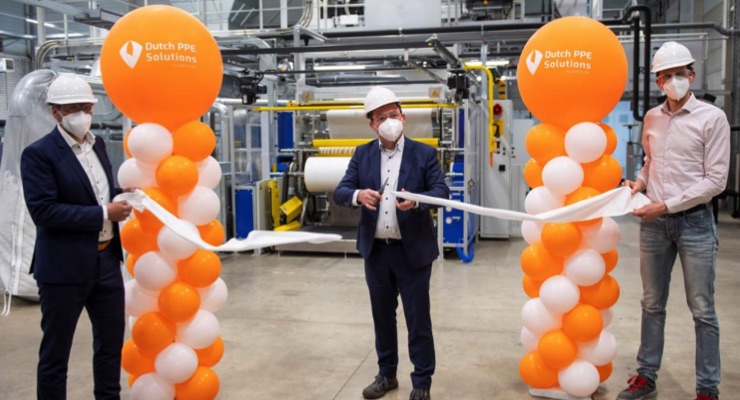 Dutch PPE Solutions Starts Meltblown Production