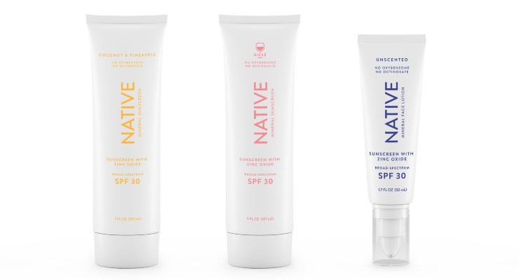 Native Extends Natural Clean Beauty Line with Mineral-Based Sunscreens