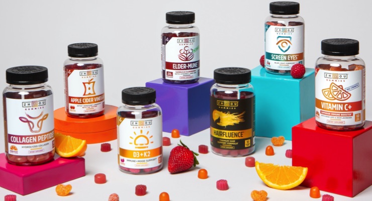 Zhou Nutrition Adds Five New Gummy Supplements to Target.com Lineup