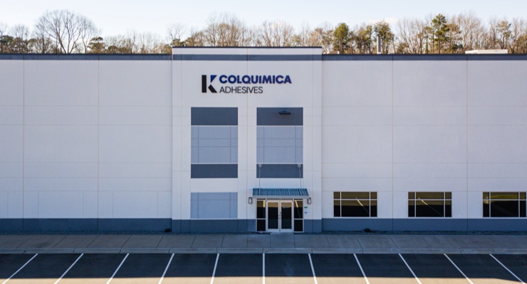Colquímica Adhesives Establishes First U.S. Manufacturing Facility