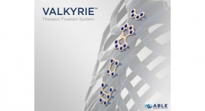 Able Medical Devices Rolls Out Valkyrie Thoracic Fixation System