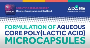 Formulation of Aqueous Core Poly(lactic acid) Microcapsules