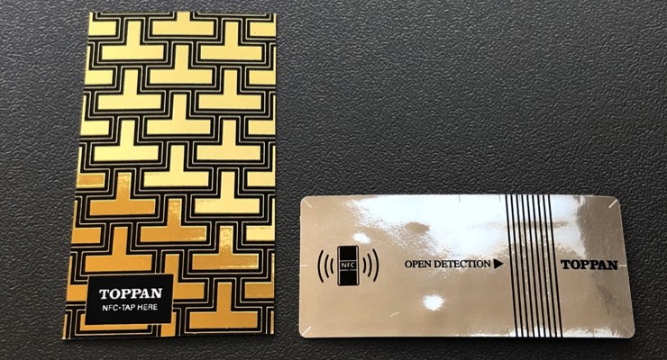 Toppan Leverages Decorative Printing Technologies to Create New NFC Labels