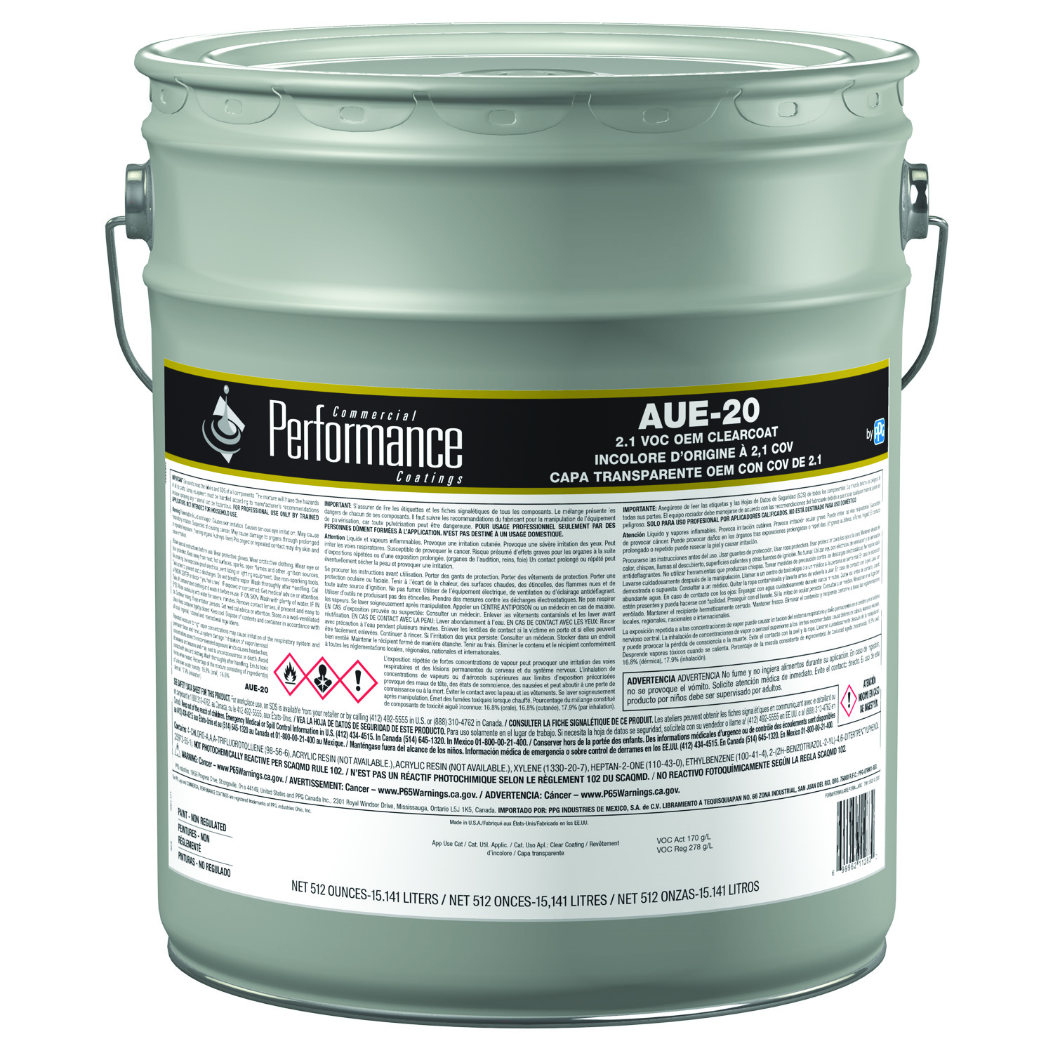 PPG Launches AUE-20 OEM 2.1 VOC Clearcoat for Heavy-duty Applications