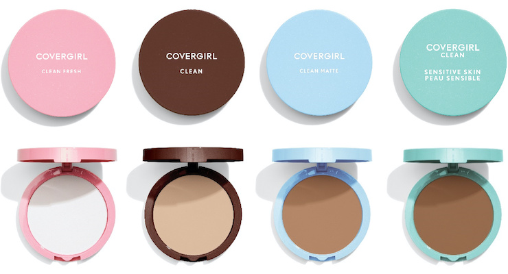 Coty Redesigns CoverGirl Clean Pressed Powder Compact with 35% Less Plastic