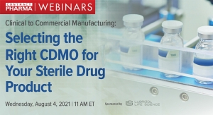 Clinical to Commercial Manufacturing: Selecting the Right CDMO for Your Sterile Drug Product