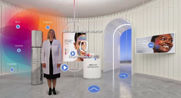 Dermalogica Launches VR Skin Care Store With AI Face Mapping Tools