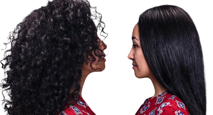 Nexxus Research On The Role Of Protein In Very Curly Vs. Very Straight Hair  | HAPPI