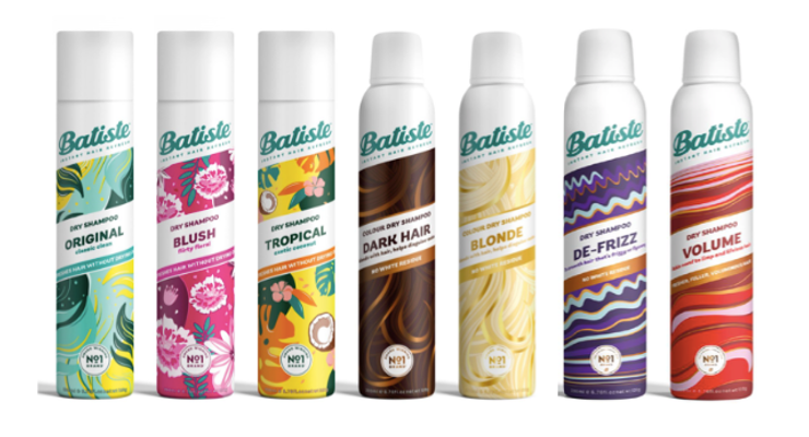 Batiste Dry Shampoo Unveils Look With Packaging Makeover HAPPI