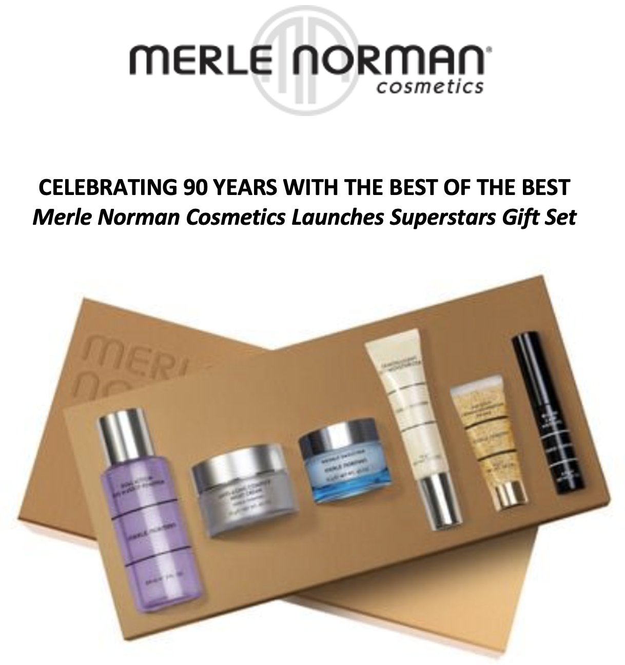 Merle Norman Cosmetics Marks 90-year Anniversary with Superstars Gift Set Release 