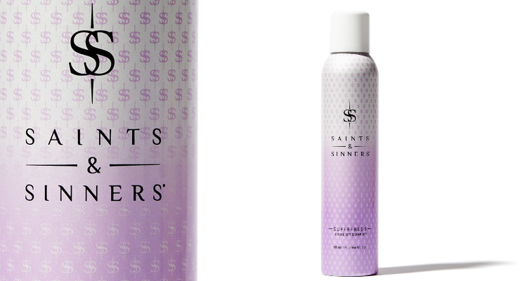 Saints & Sinners Launches Superfresh Divine Dry Shampoo