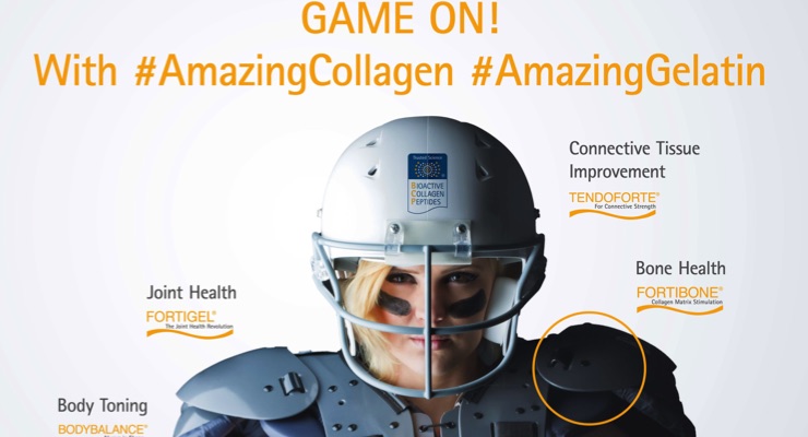 GELITA Ready for Game Time with Bioactive Collagen Peptides and Gelatin