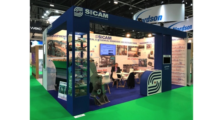 Sicam Introduces its Innovations in Spunlace, Wetlaid and End of Line Machines 