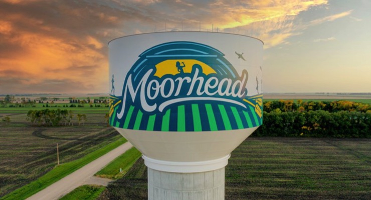 City of Moorhead, Minnesota, is the 2021 Tnemec Tank of the Year Winner