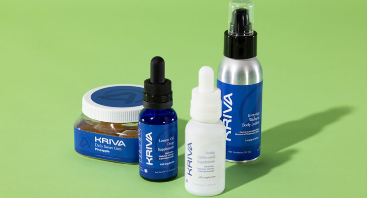 Nextraction Launches Kriva, Cannabidiol Topical and Ingestible Formulas