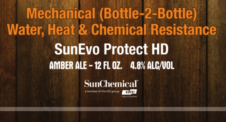 Sun Chemical varnish enhances resistance for HP Indigo printed labels