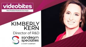 Videobite: Kimberly Kern, Director, R&D Sandream Specialties 