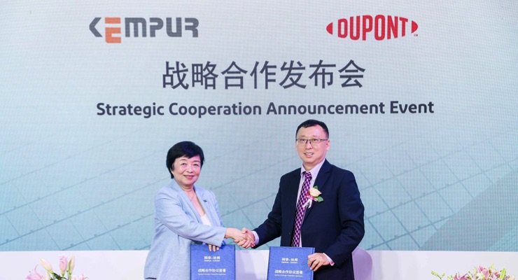 DuPont and Kempur Microelectronics Announce Collaboration on Microlithography Materials
