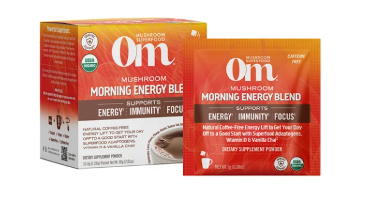 Mushroom Formula Designed to Offer Caffeine-Free Energy Boost