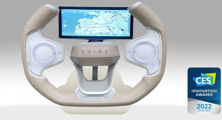 Origo Steering Wheel Named as CES 2022 Innovation Awards Honoree