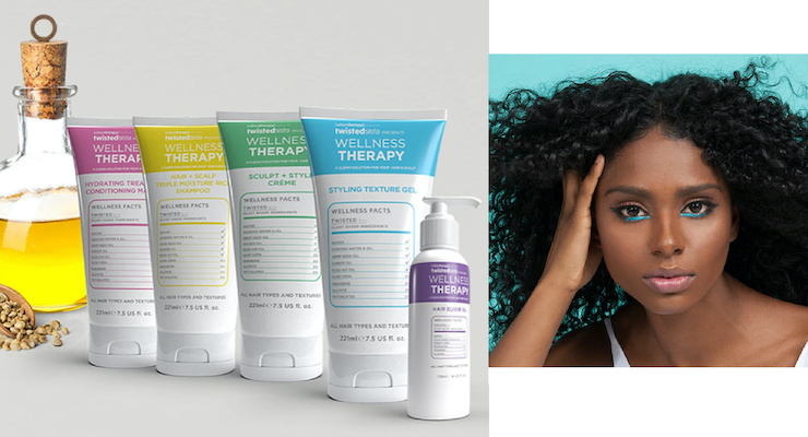 New Hair Care Brand Wellness Therapy Features Hemp Seed Oil