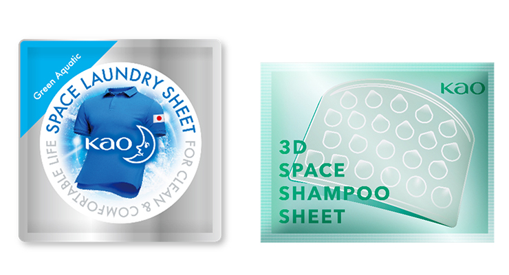 Kao Shampoo and Laundry Sheets Will Be Onboard the International Space Station