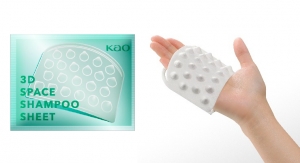 Kao Develops 3D Space Shampoo Sheet for Use at the International Space Station