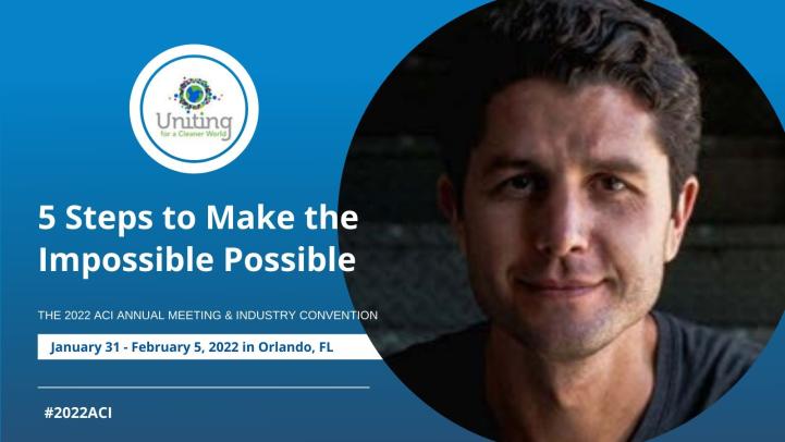 New York Times Best-Selling Author Ben Nemtin to Deliver Keynote Speech at 2022 American Cleaning Institute Convention 