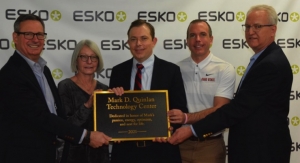 Esko renames US technology center in honor of Mark Quinlan