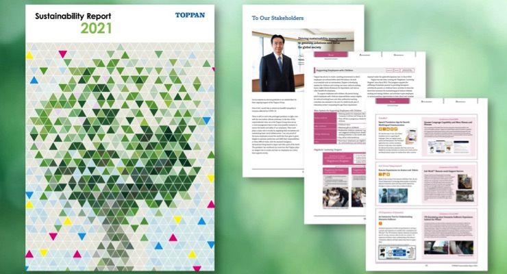 Toppan Publishes 2021 Sustainability Report