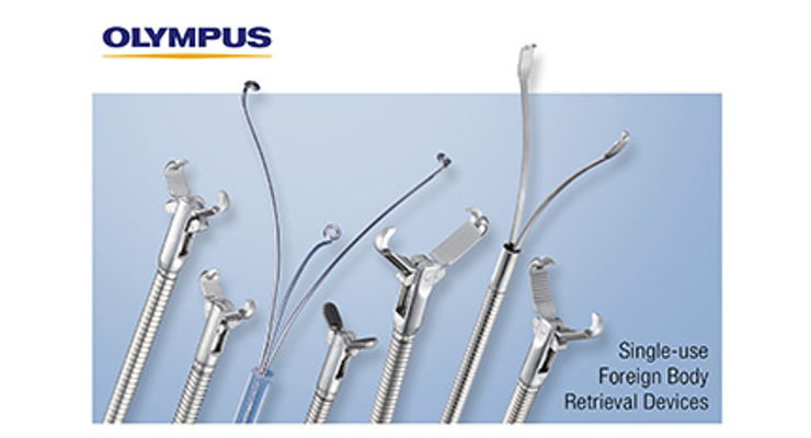 Olympus Rolls Out Single-Use Foreign Body Retrieval Devices
