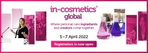 In-Cosmetics Global Returns in Paris 