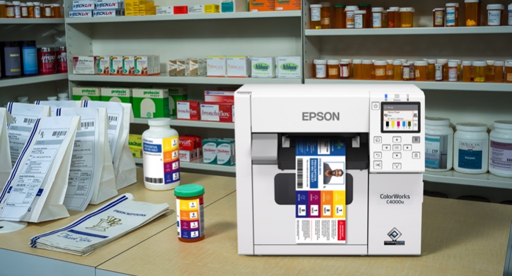 Epson Debuts ColorWorks C4000 Color Label Printer