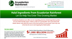 Halal Ingredients From Ecuadorian Rainforest Let Us Help You Enter This Growing Market