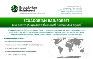 Ecuadorian Rainforest Your Source of Ingredients From South America and Beyond