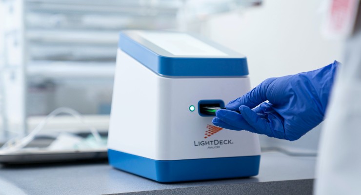 LightDeck Diagnostics Receives $2 Million Contract from HJF