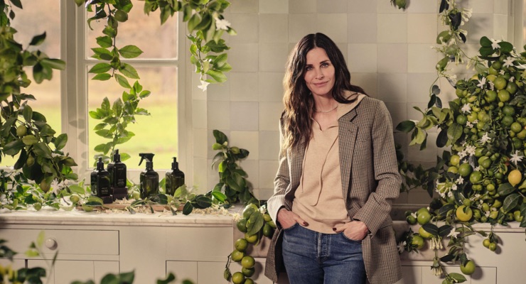 ‘Beauty Care’ For The Home: Courteney Cox Creates Homecourt Cleaning Line