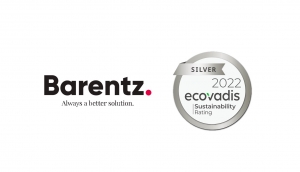 Barentz Earns Silver Level Recognition from Sustainability Ratings Agency EcoVadis