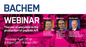 WEBINAR: The Use of Enzymes in the Production of Peptide API