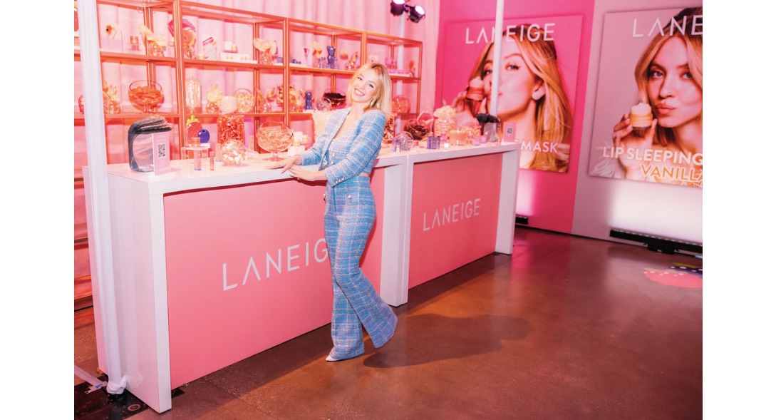 Sydney Sweeney Helps Skincare Brand Laneige Kick Off First-Ever Pop-Up Location at Smashbox Studios  