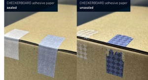 VPF introduces checkerboard adhesive material for tamper-evident labels