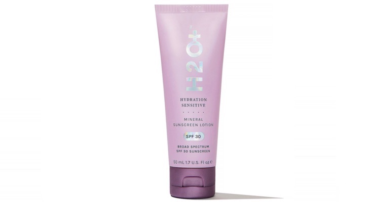 H2O+ Expands Into Sun Care with Mineral Sunscreen