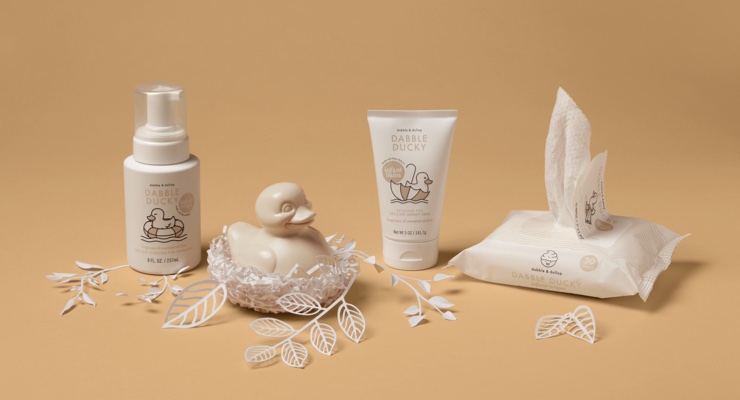 Dabble & Dollop Launches Infant Face & Neck Wipes 