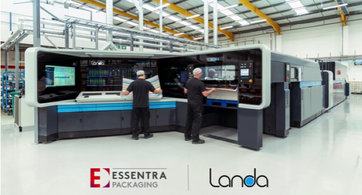 Essentra Packaging Invests in Landa S10 Nanographic Press