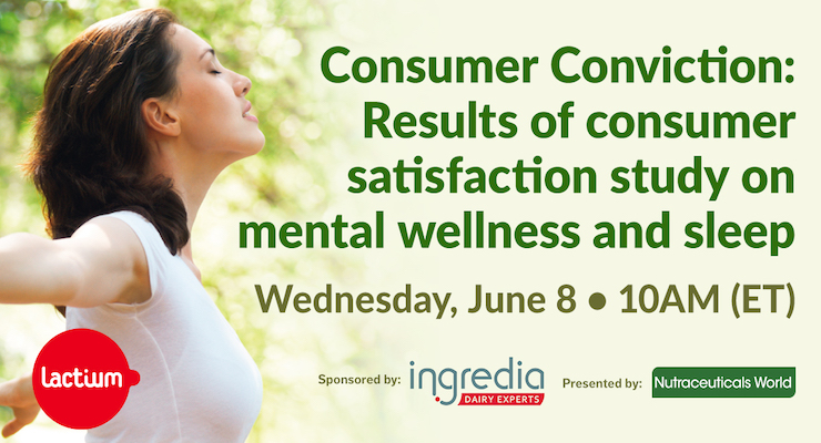 Consumer Conviction: Results of consumer satisfaction study on mental wellness and sleep.