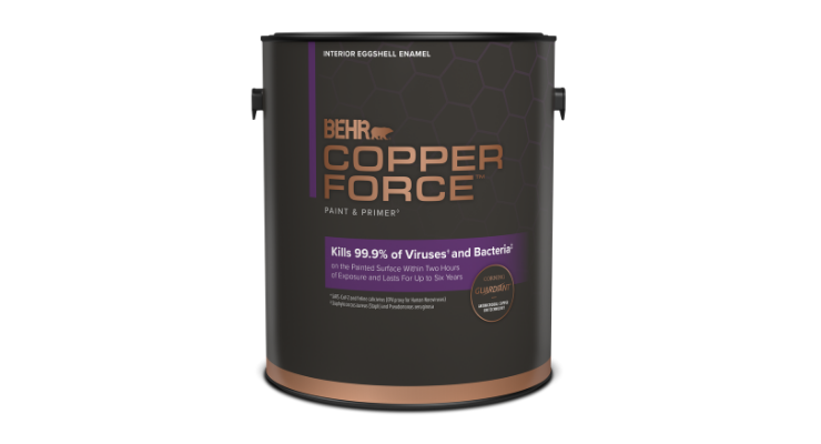 BEHR Launches COPPER FORCE Interior Paint