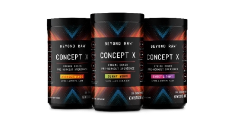 Beyond Raw Launches Concept X Pre-Workout Line