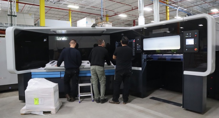 Quad Adds Landa S10P Nanographic Printing Press
